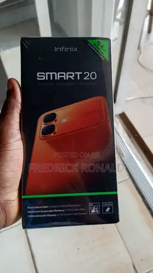 New Infinix Smart 20 64 GB Black