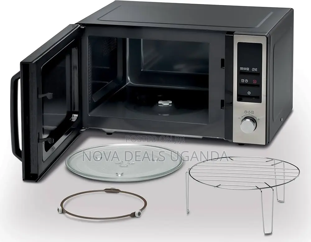 Enwood 25l Microwave Oven With Grill, Digital Display 800w Mwm25black