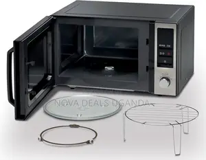 Enwood 25l Microwave Oven With Grill, Digital Display 800w Mwm25black