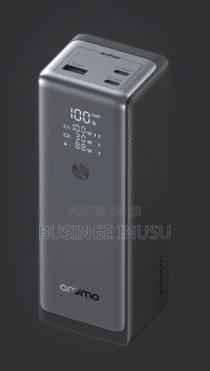 Brand New Oraimo Powerjet 130 High-Capacity 27,600mah Power Bank