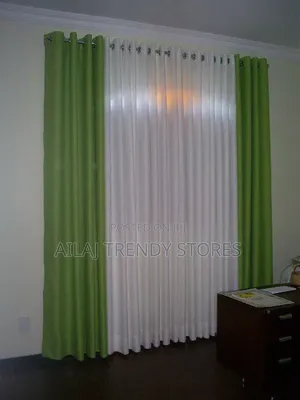 Amazing Green Curtains Per Metre