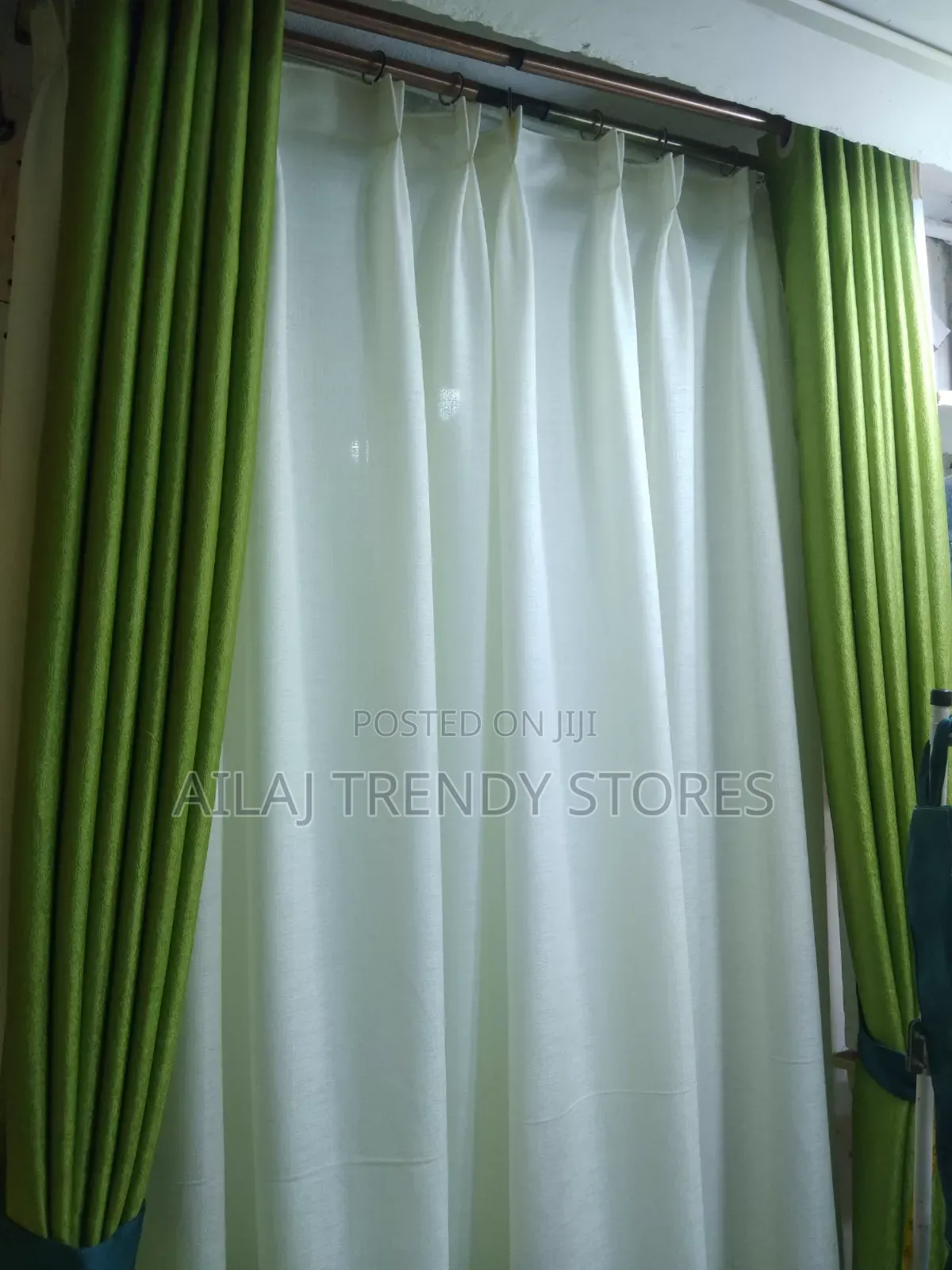 Amazing Green Curtains Per Metre