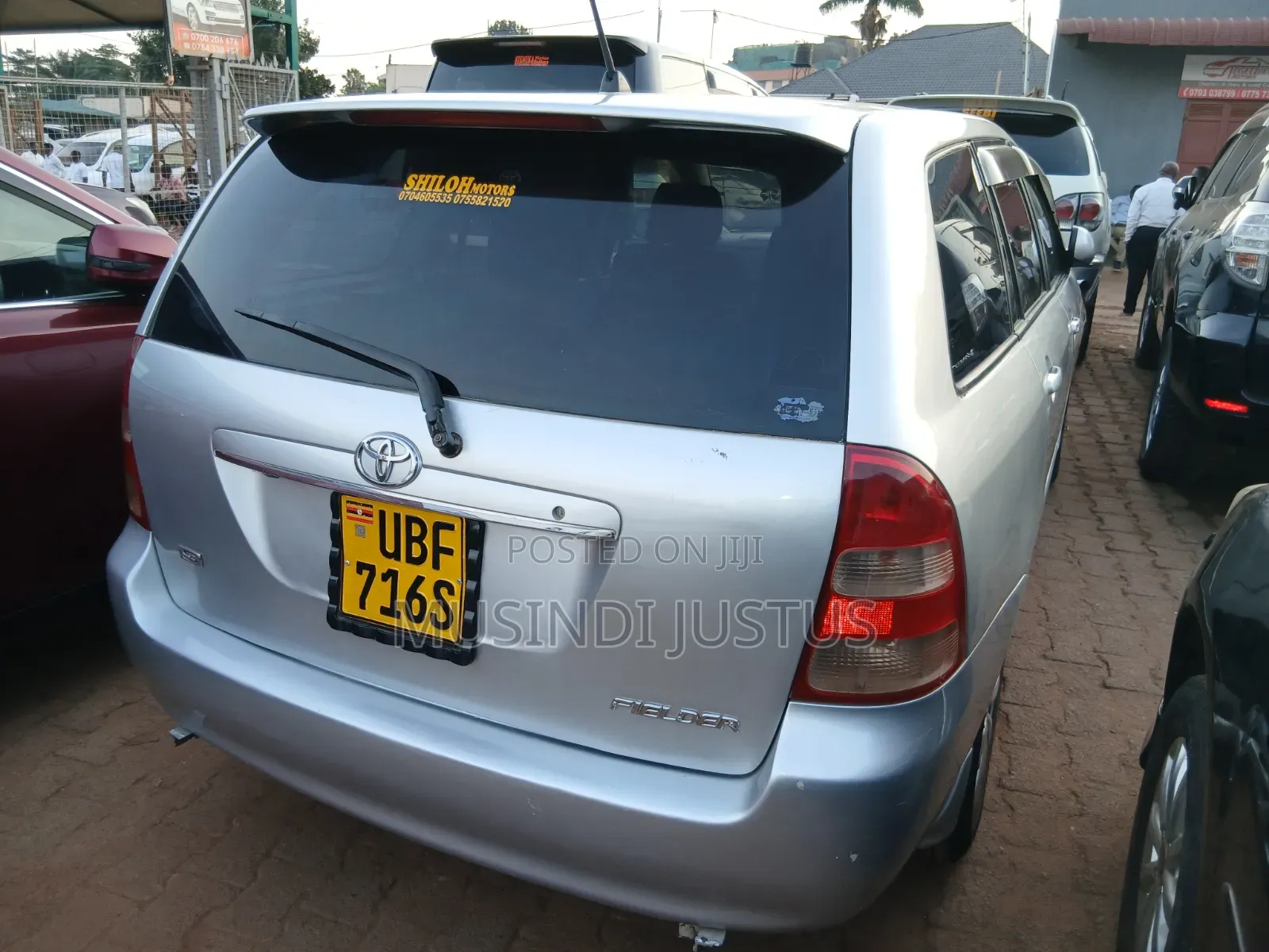 Toyota Corolla Fielder 2004 Silver