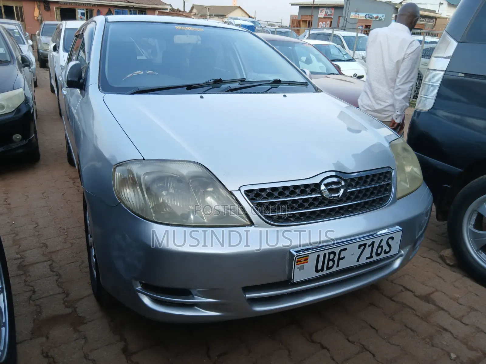 Toyota Corolla Fielder 2004 Silver