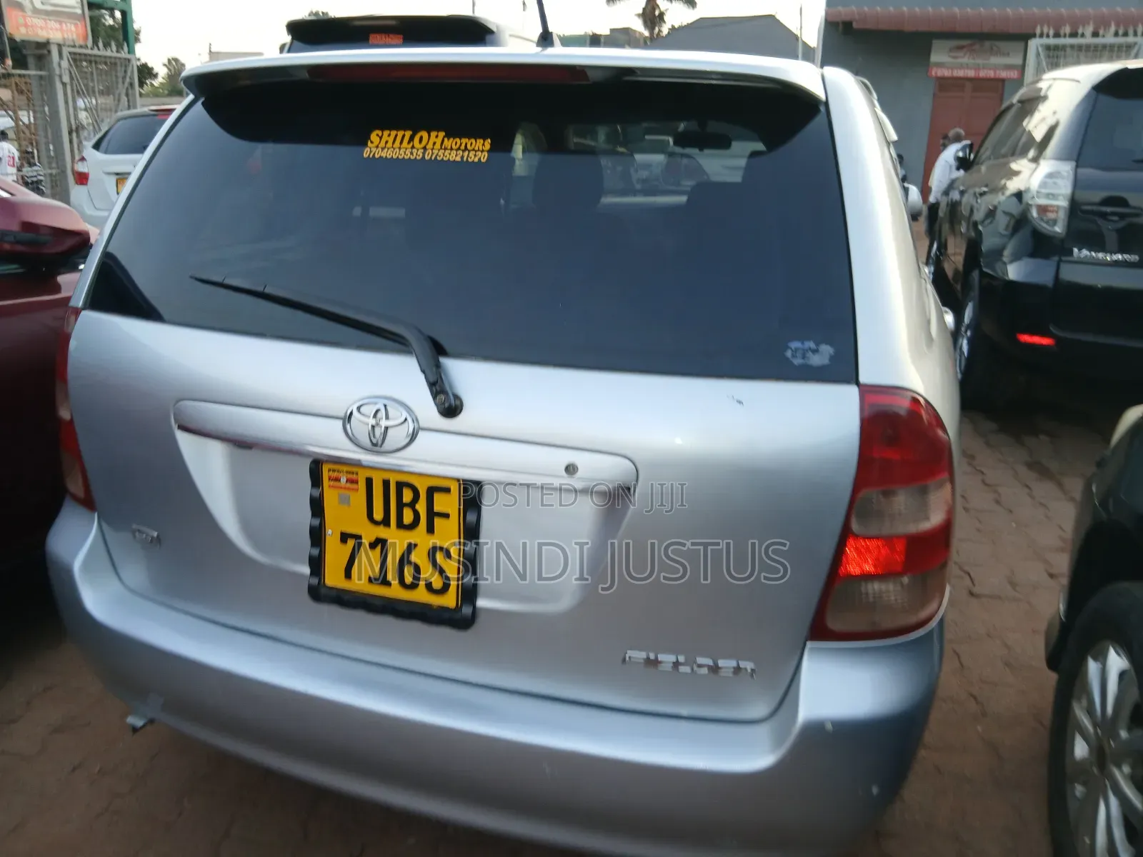 Toyota Corolla Fielder 2004 Silver