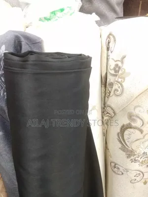 Black Livingstyle Curtains Per Metre