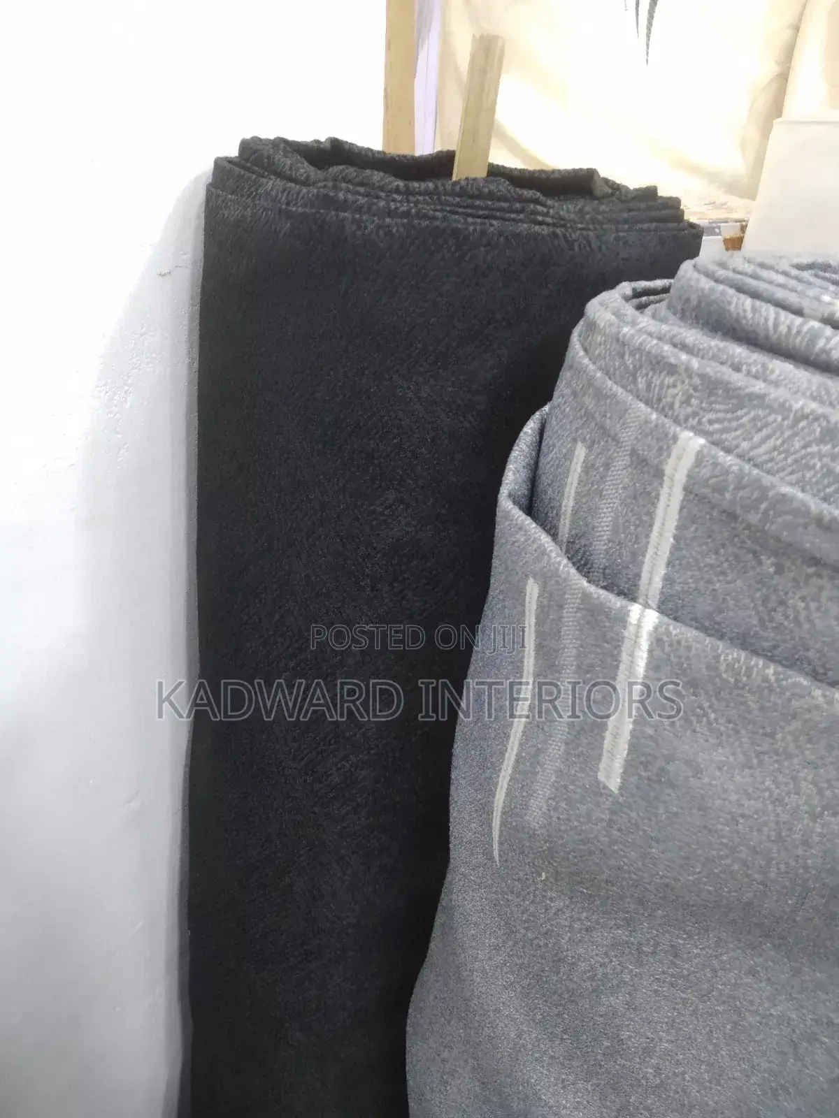 Black Livingstyle Curtains Per Metre
