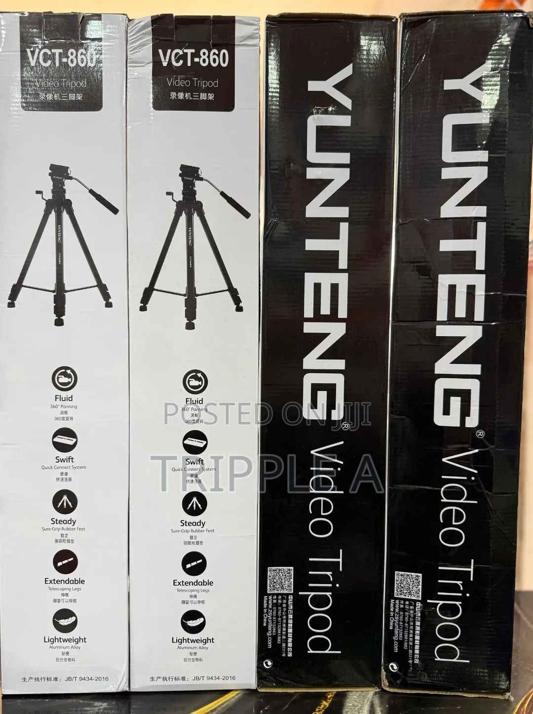 VCT-860 Video Tripod