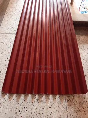Damage Iron Sheets Red G.30 Roofings