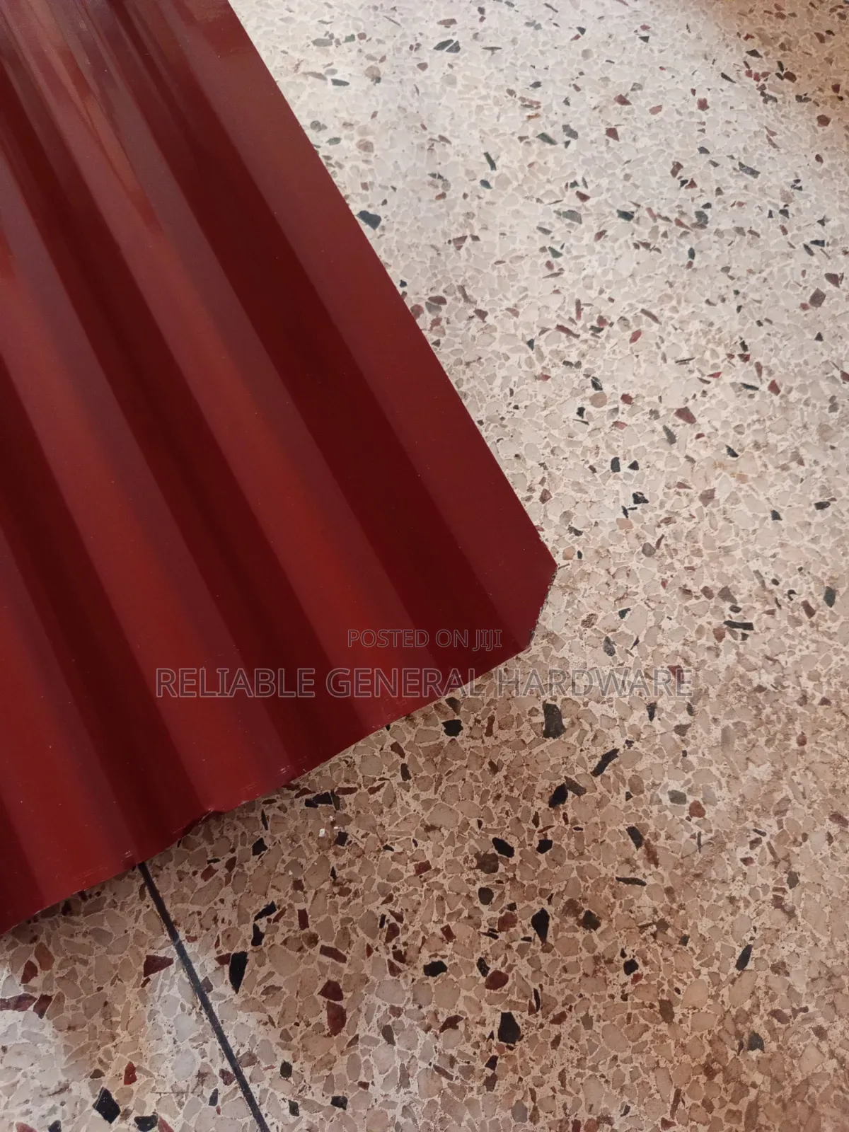 Damage Iron Sheets Red G.30 Roofings