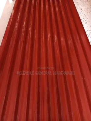 Damage Iron Sheets Red G.30 Roofings