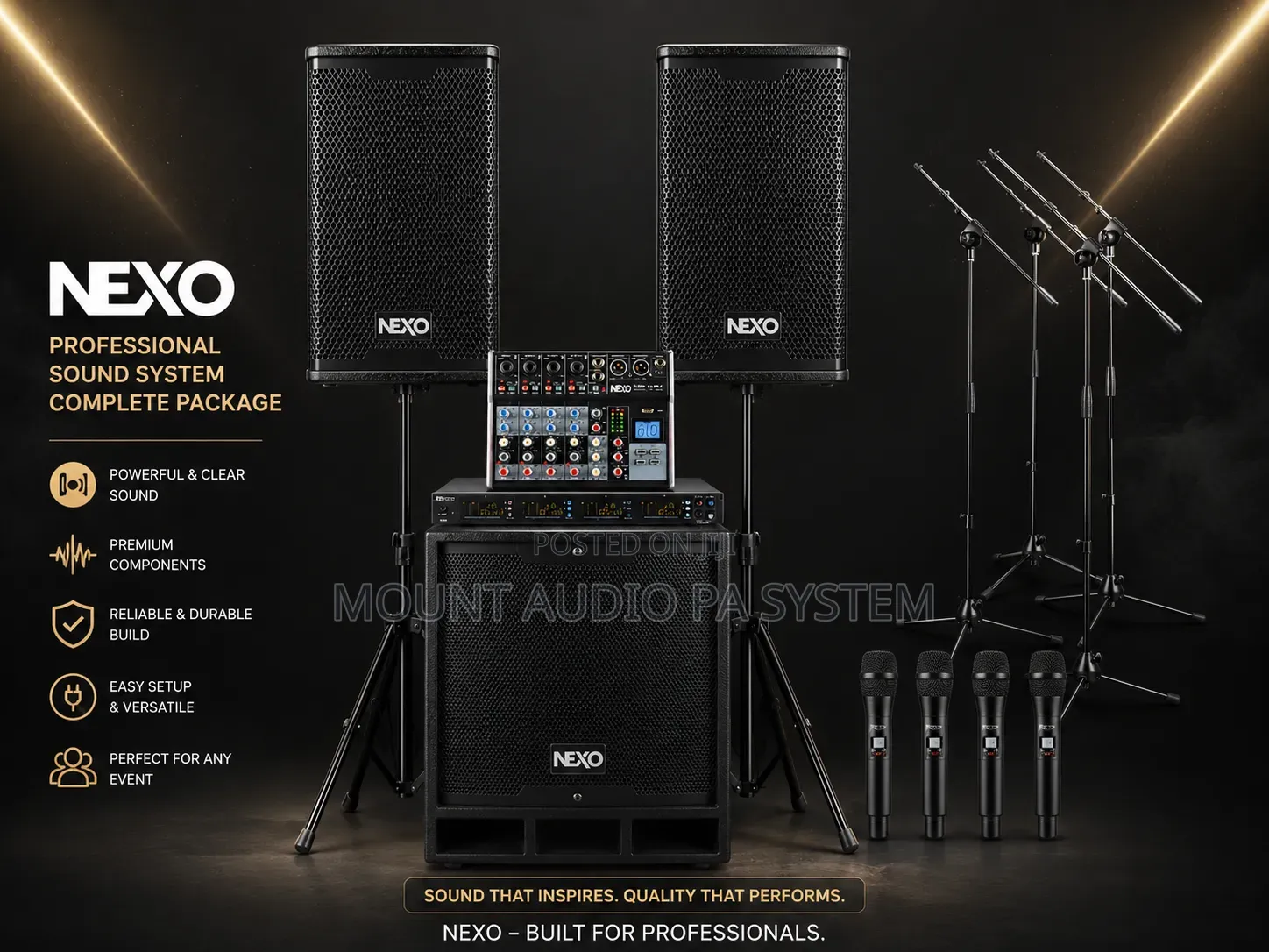 Nexo Public Address System