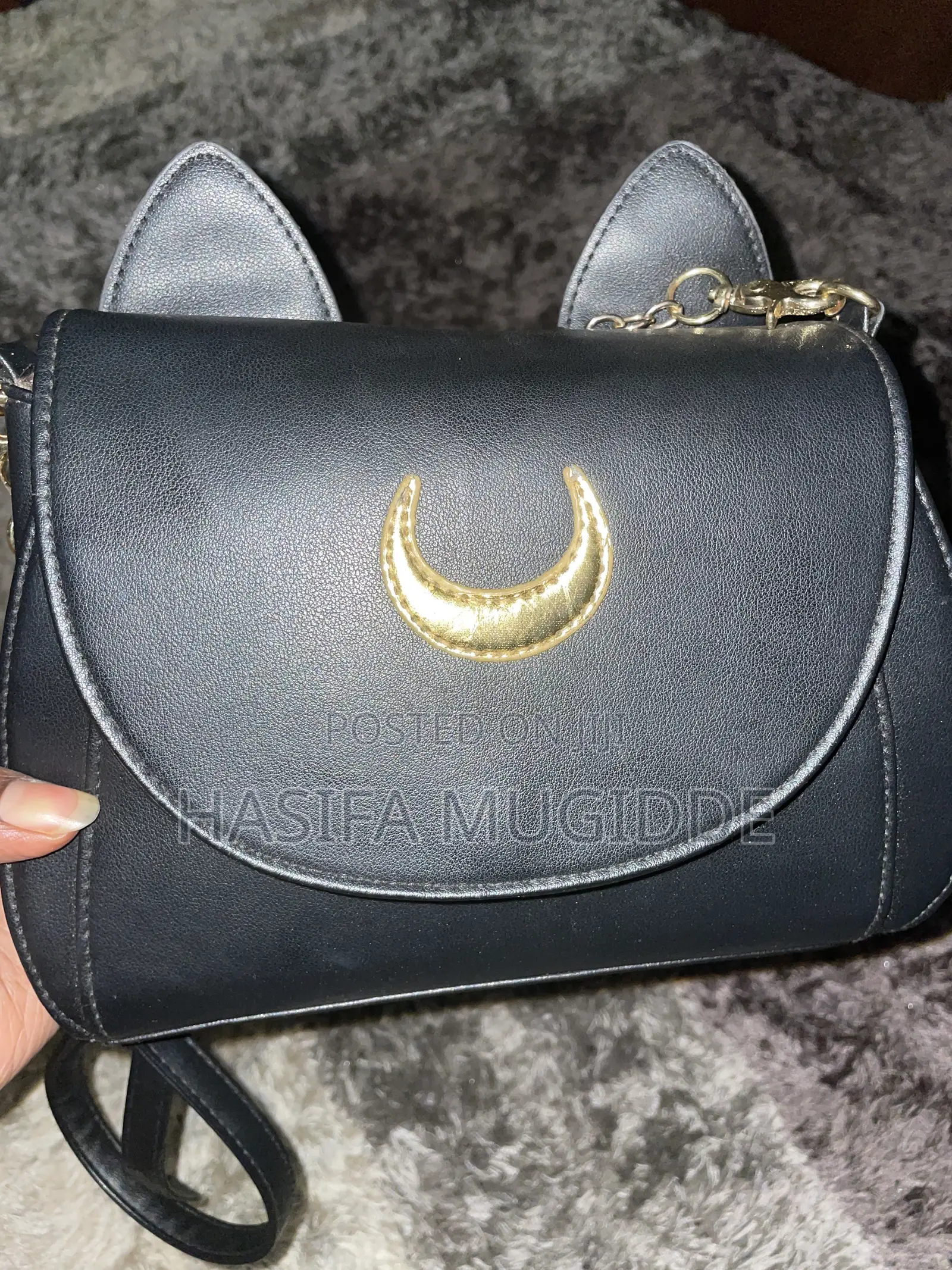 Pu Leather Sailor Crossbody Bag