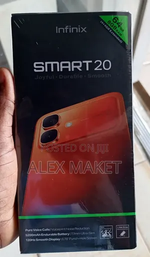 New Infinix Smart 20 64 GB Black