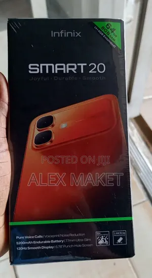 New Infinix Smart 20 64 GB Black