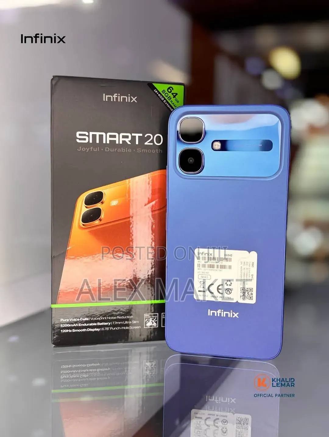 New Infinix Smart 20 128 GB Blue