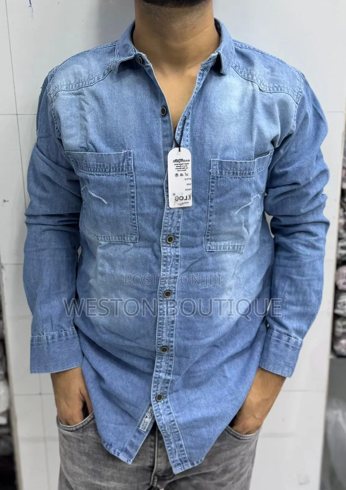 Original Denim Men's Long Sleeve Shirts