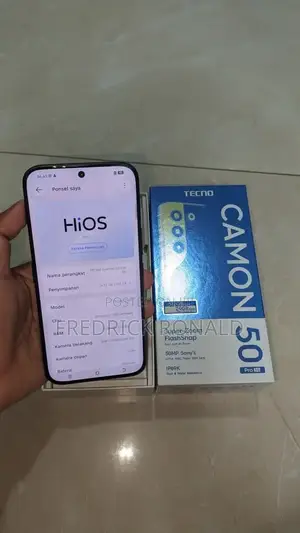 New Tecno Camon 50 Pro 256 GB Black