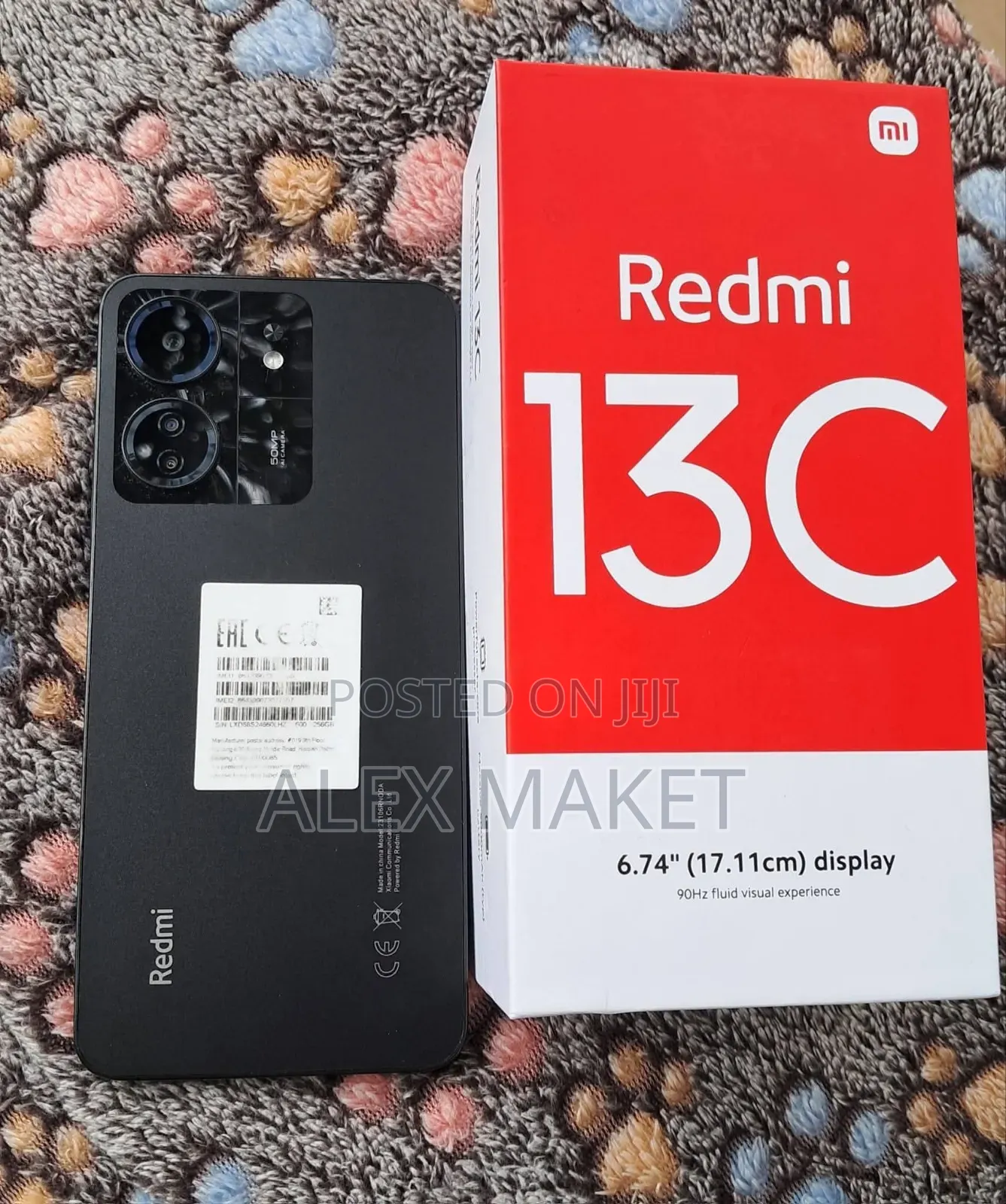 New Xiaomi Redmi 13C 256 GB Black
