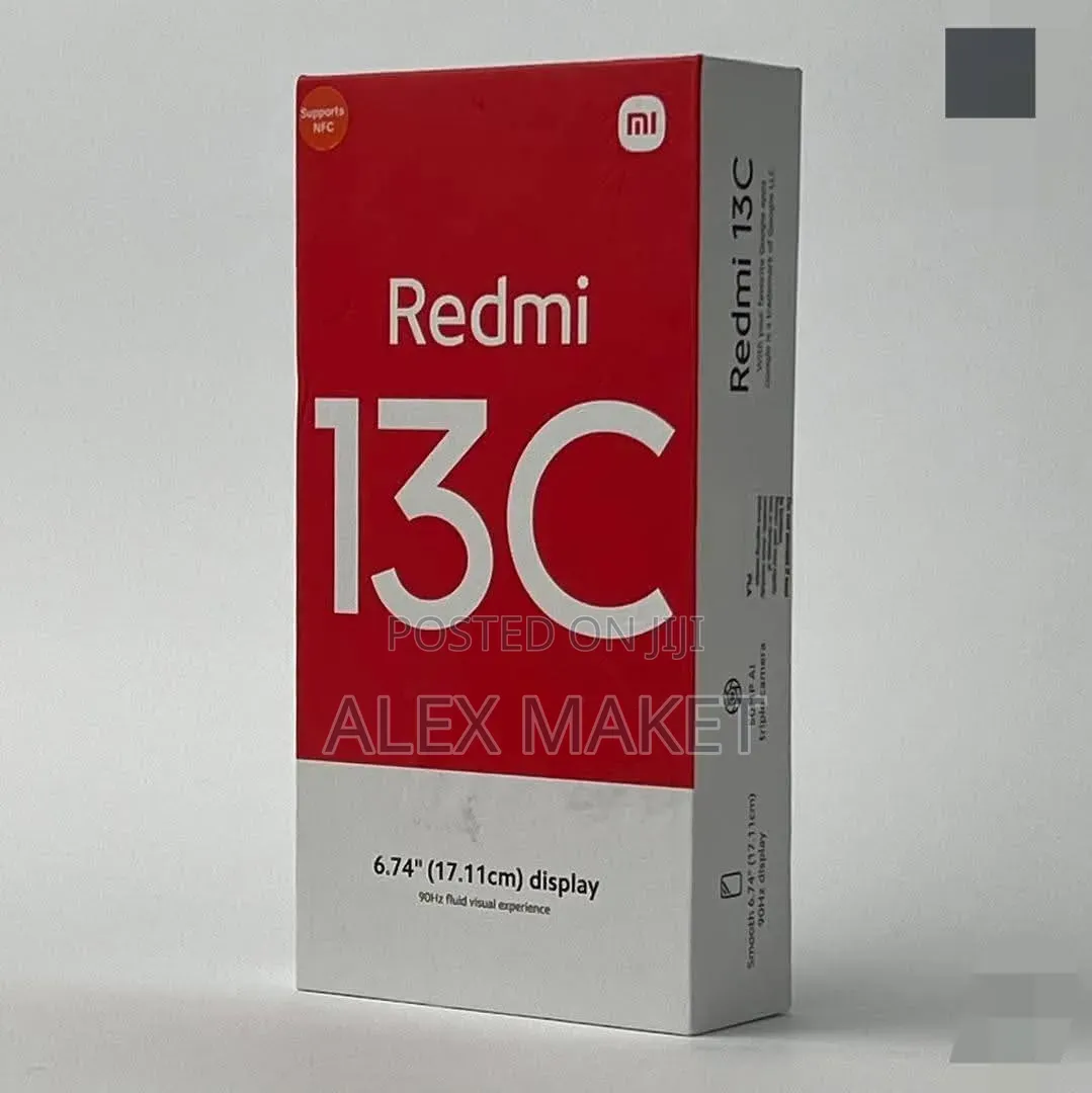 New Xiaomi Redmi 13C 256 GB Black