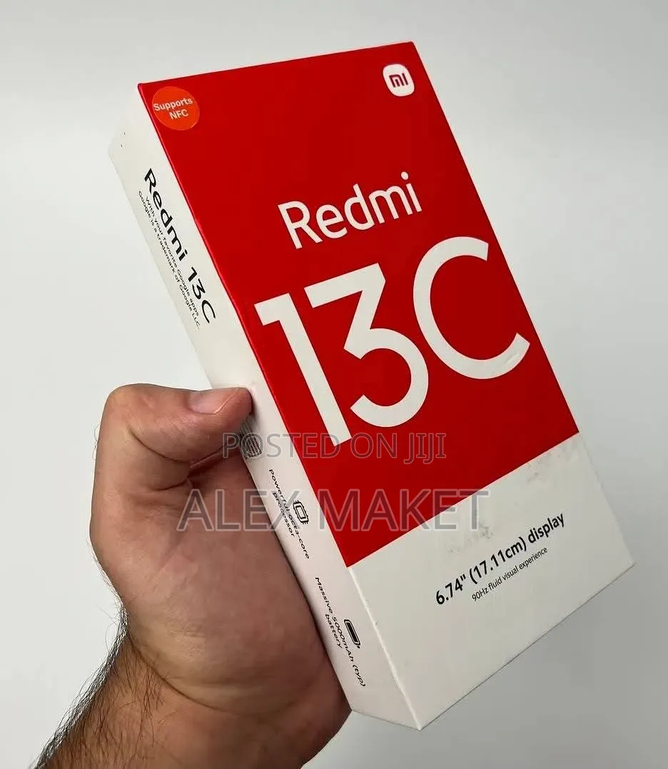 New Xiaomi Redmi 13C 256 GB Black