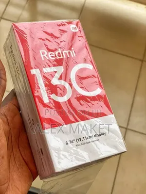 New Xiaomi Redmi 13C 256 GB Black