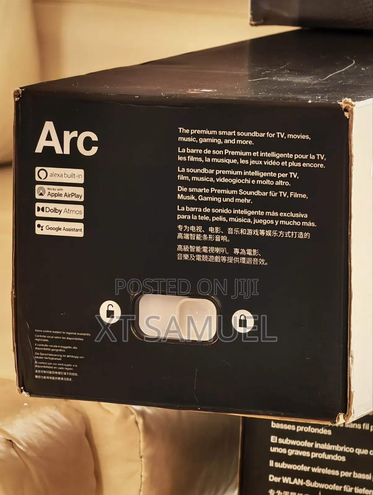 Sonos Arc High End(Premium) Soundbar With Dolby Atmos,Apple Airplay