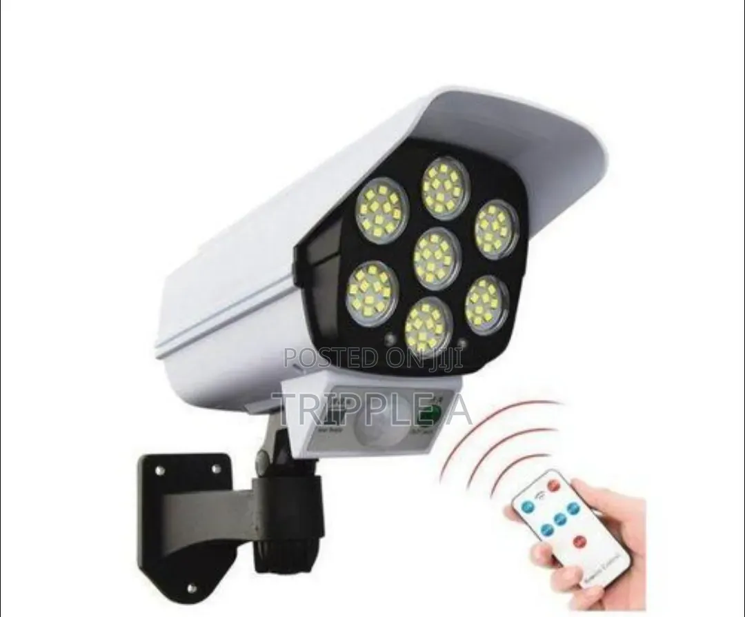 77 Led Solar Security Pir Motion Sensor Light With Remote