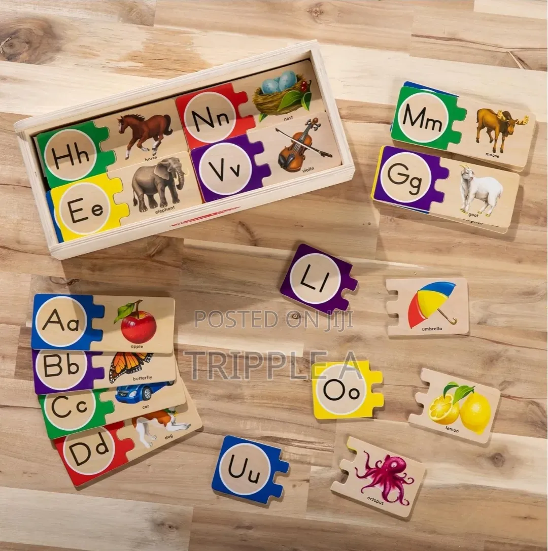 Wooden Alphabet Letter Puzzle