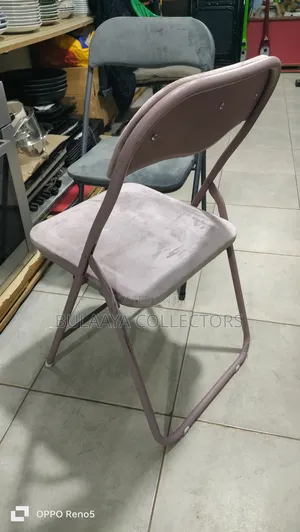 Uk Used Jysk Velvet Folding Chairs.