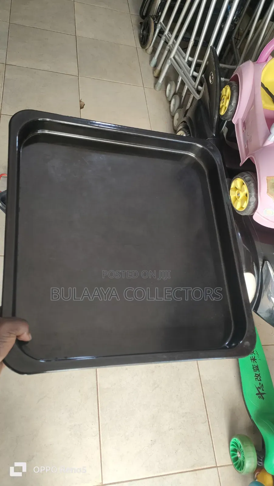 Uk Used Enamel Baking Trays Designed for Ovens.