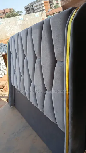 Grey Golden Bed
