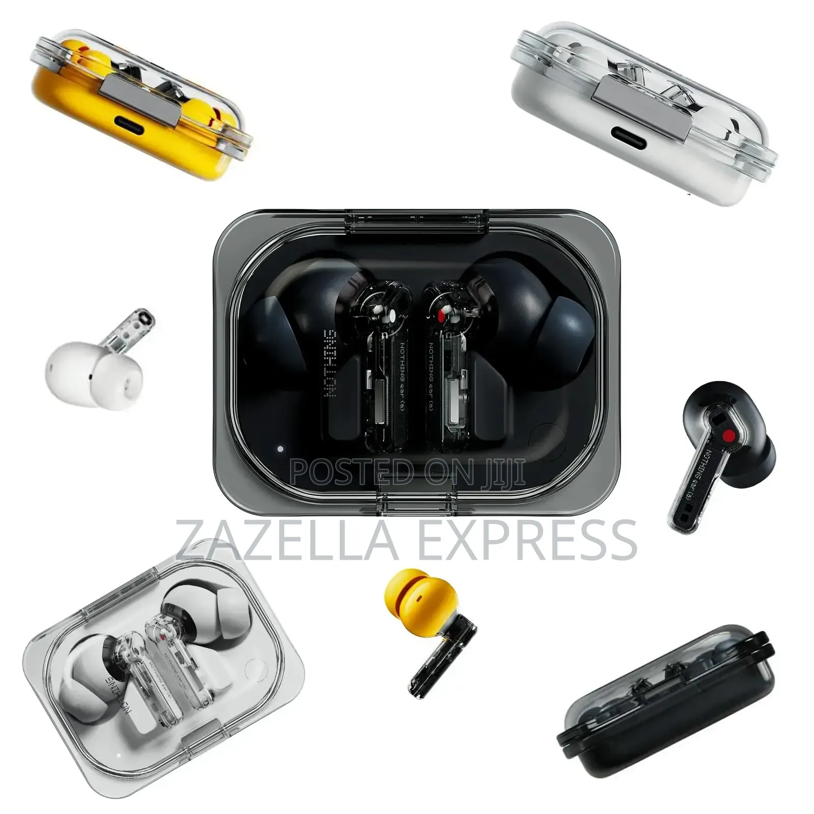 Nothing Ear (A) Wireless Earbuds, 45db Hybrid Noise Cancelling Earbuds
