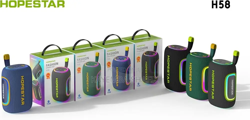 Hopestar H58 Fashion Wireless Speaker Box - 65w Powerful Bass