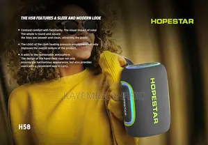 Hopestar H58 Fashion Wireless Speaker Box - 65w Powerful Bass