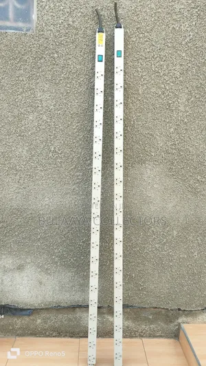 Uk Used Heavy-Duty Metal Power Extension Strips With 20 Sockets.