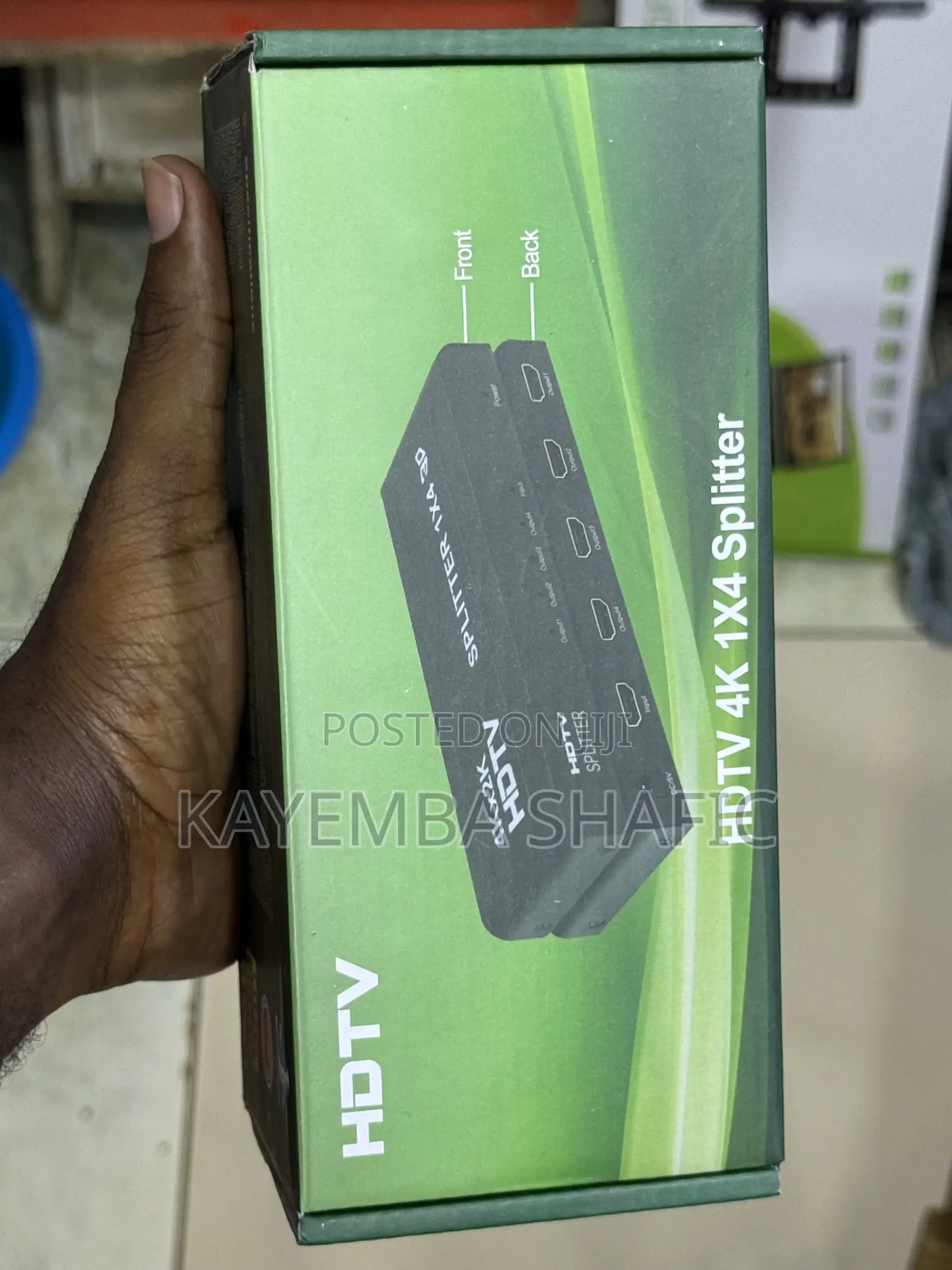 Brand New Hdmi Splitter 1x4 – 1 in 4 Out Ultra Hd Video Distributor