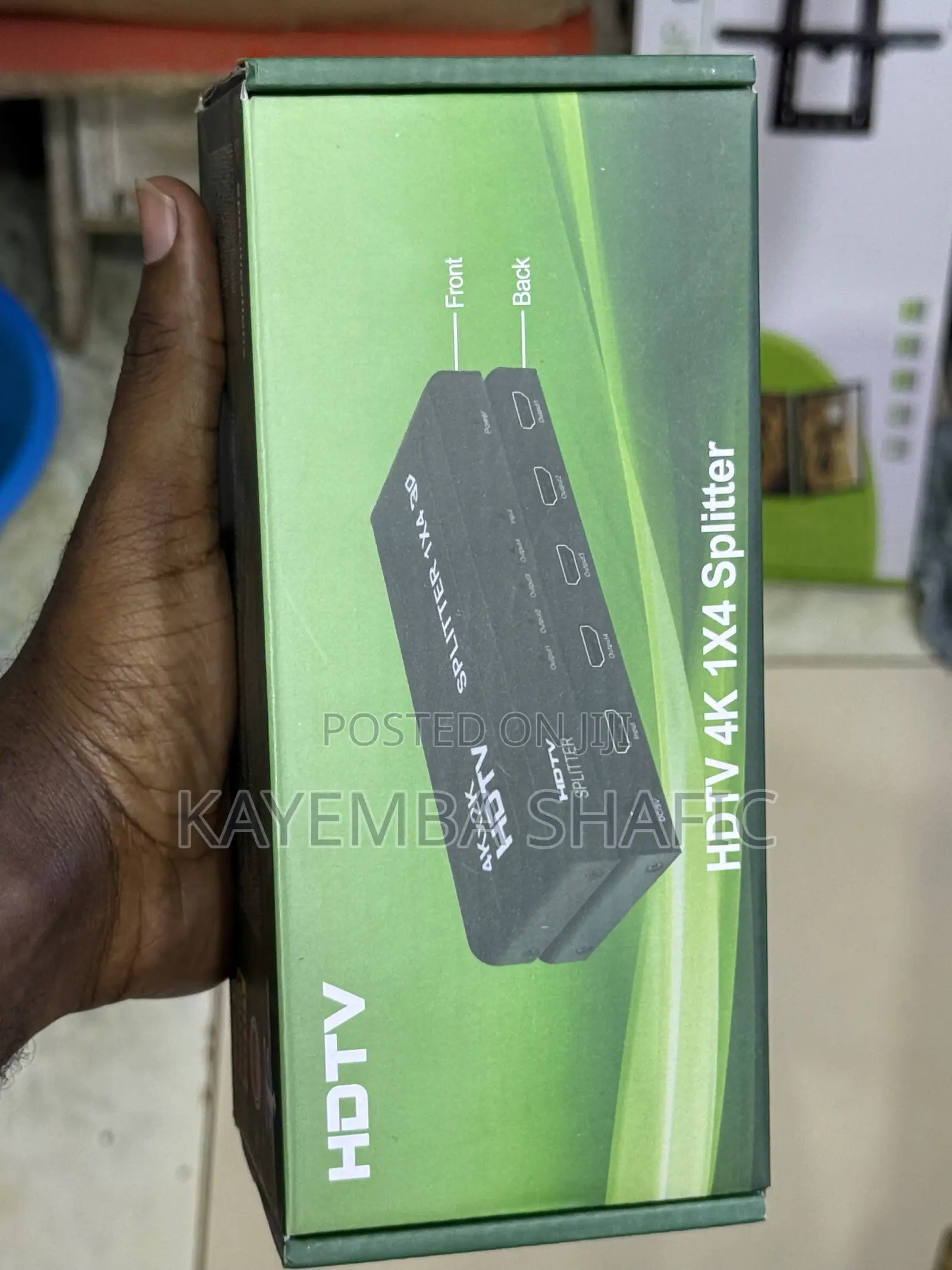 Brand New Hdmi Splitter 1x4 – 1 in 4 Out Ultra Hd Video Distributor