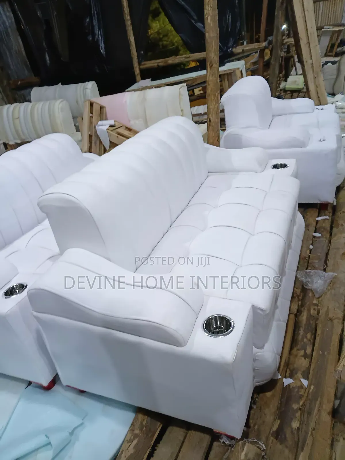 Pure White 5 Seater