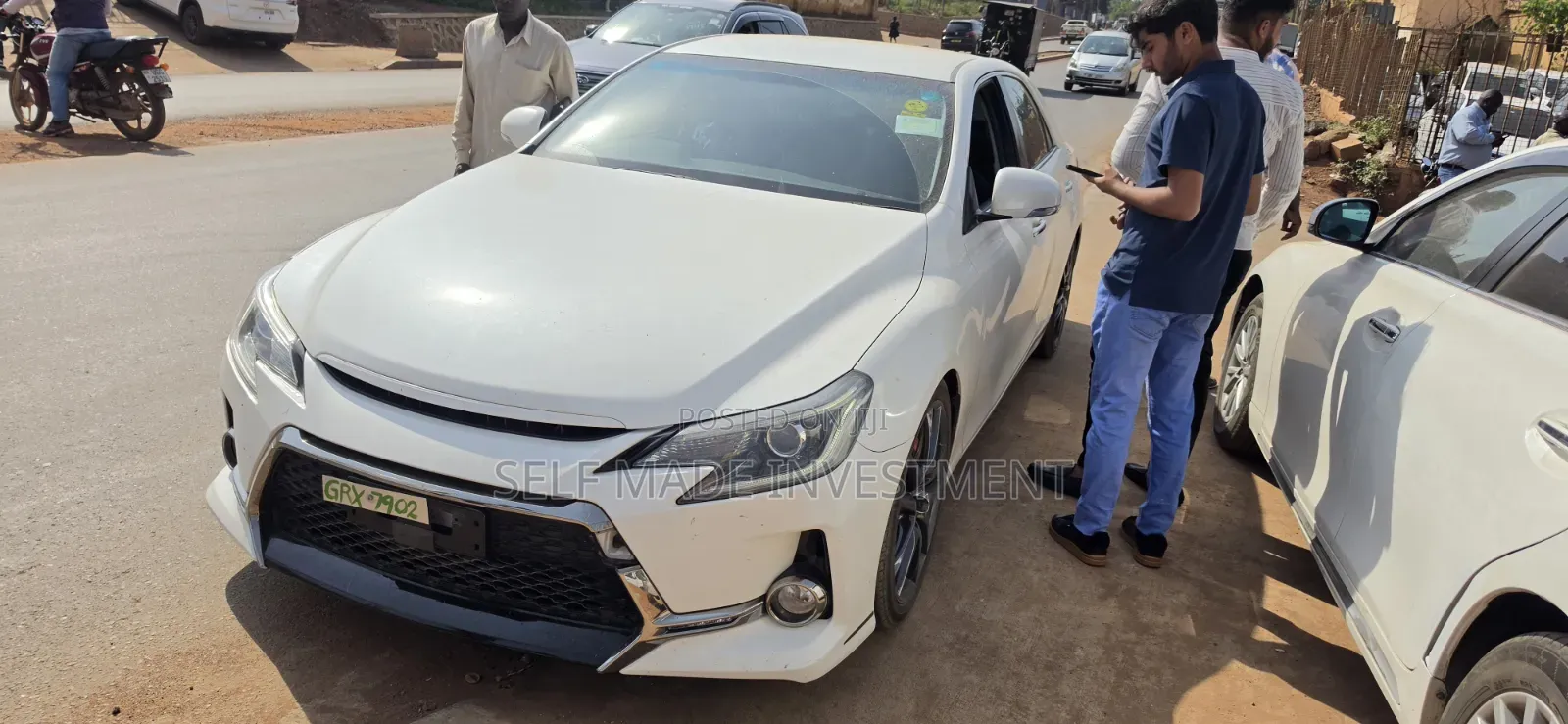 Toyota Mark X 2017 White