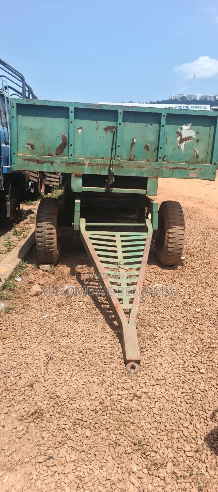 20 Feet Heavy Duty Agricultural Tractor Trailer