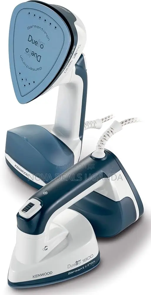 Kenwood 2-in-1 Garment Steamer + Steam Iron 1000w With Rotary Plate