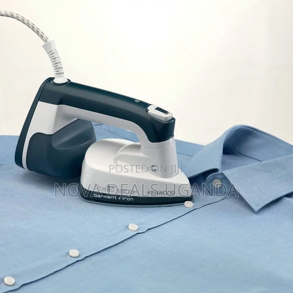 Kenwood 2-in-1 Garment Steamer + Steam Iron 1000w With Rotary Plate