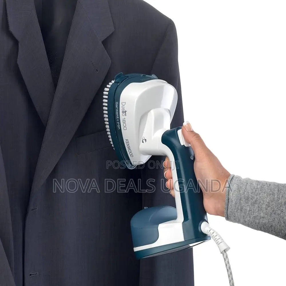 Kenwood 2-in-1 Garment Steamer + Steam Iron 1000w With Rotary Plate