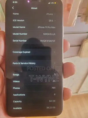Apple iPhone 11 Pro Max 64 GB Rose Gold