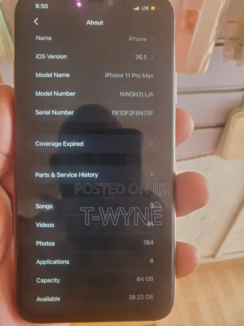 Apple iPhone 11 Pro Max 64 GB Rose Gold