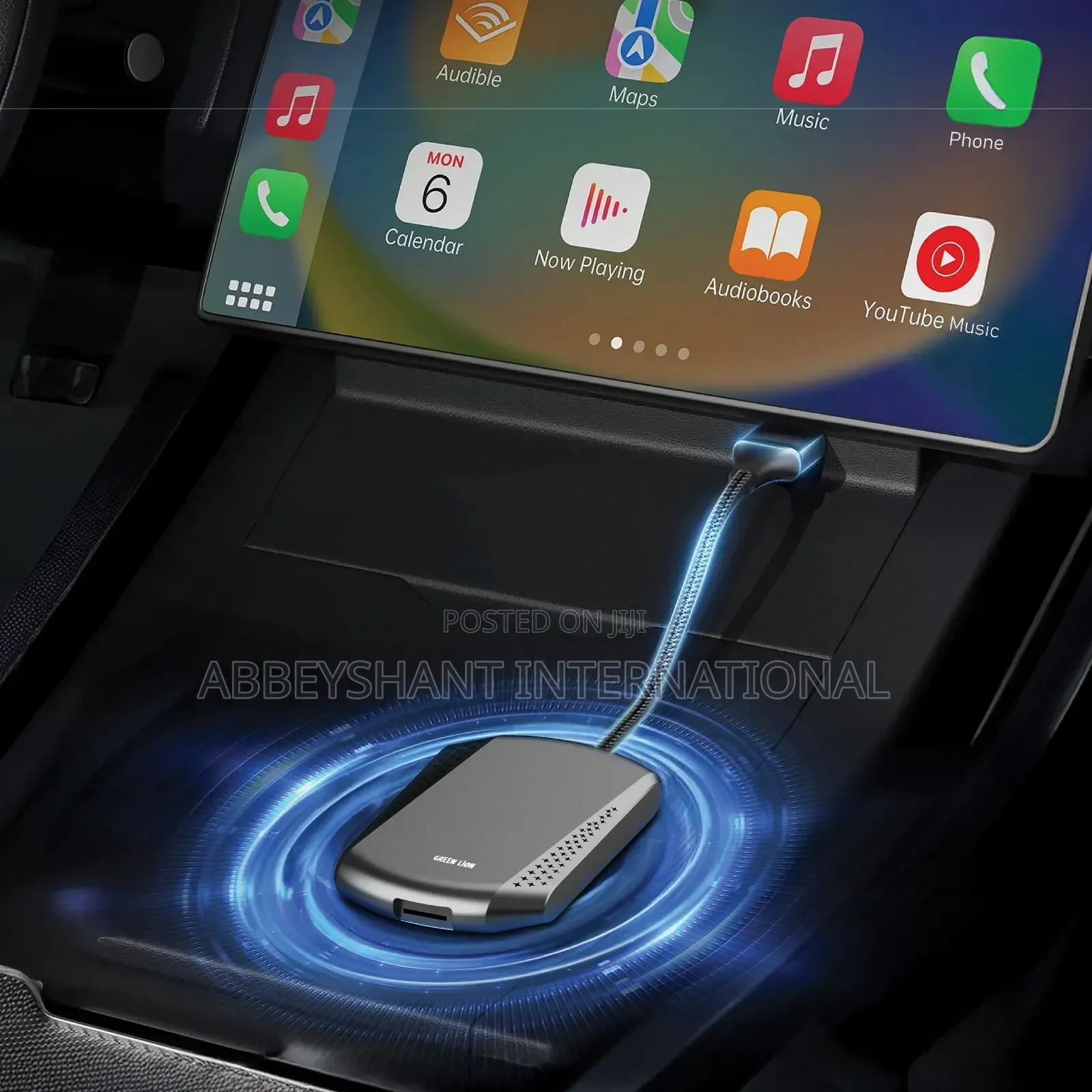 Green Lion 2 in 1 Carplay Adapter Type-C Input Port