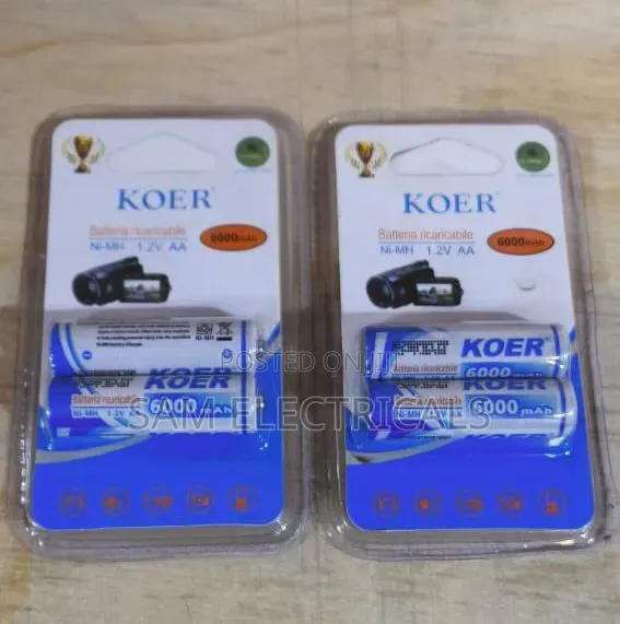 Koer Aa Rechargeable Batteries