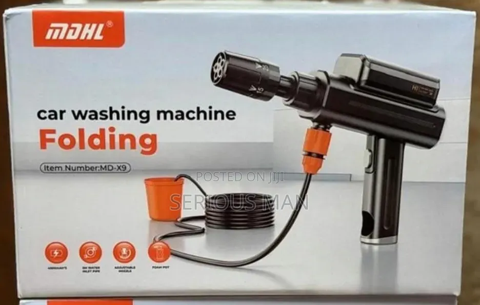 Foldable Cordless Car Washing Machine.