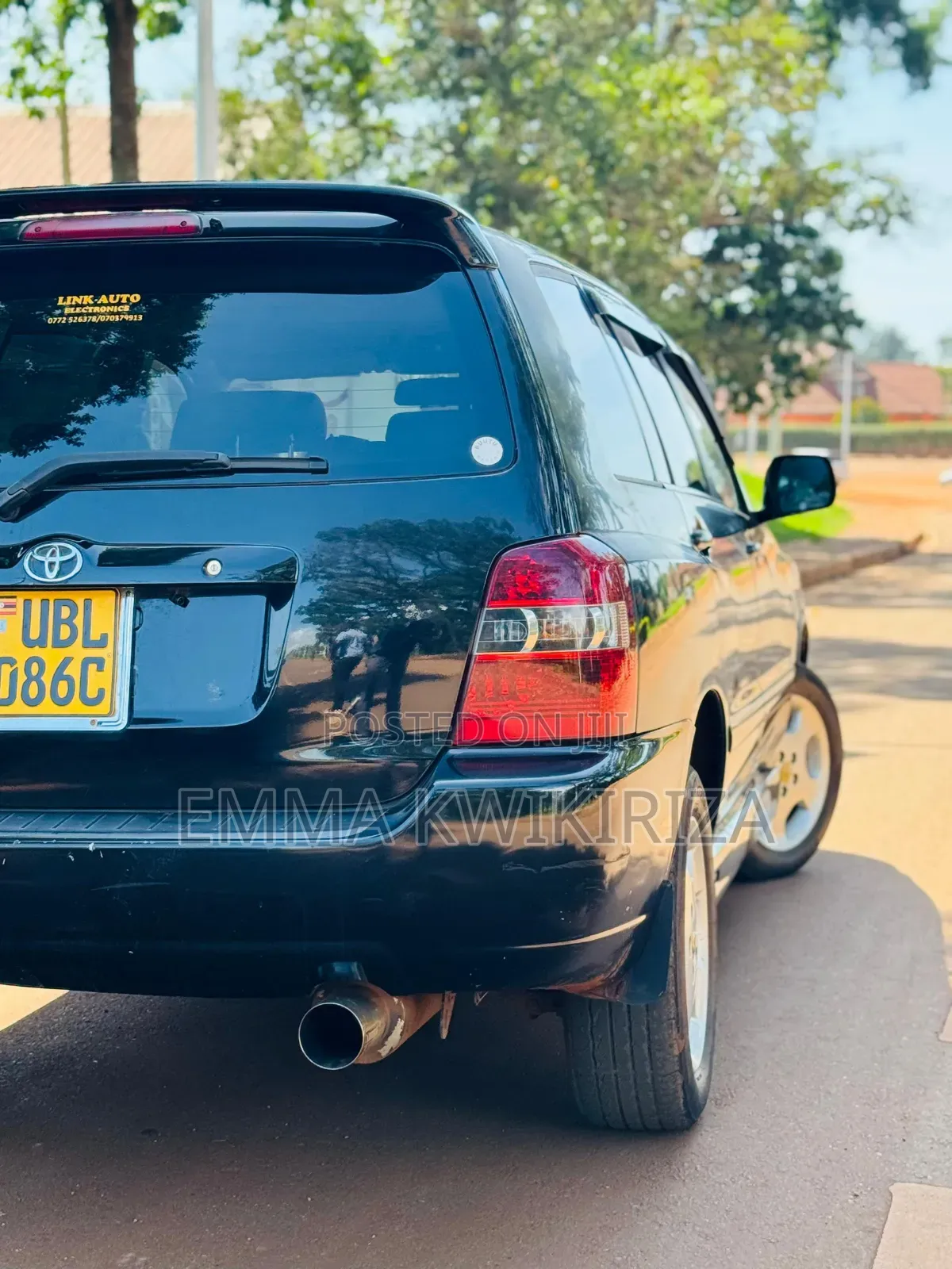 Toyota Kluger 2006 Black